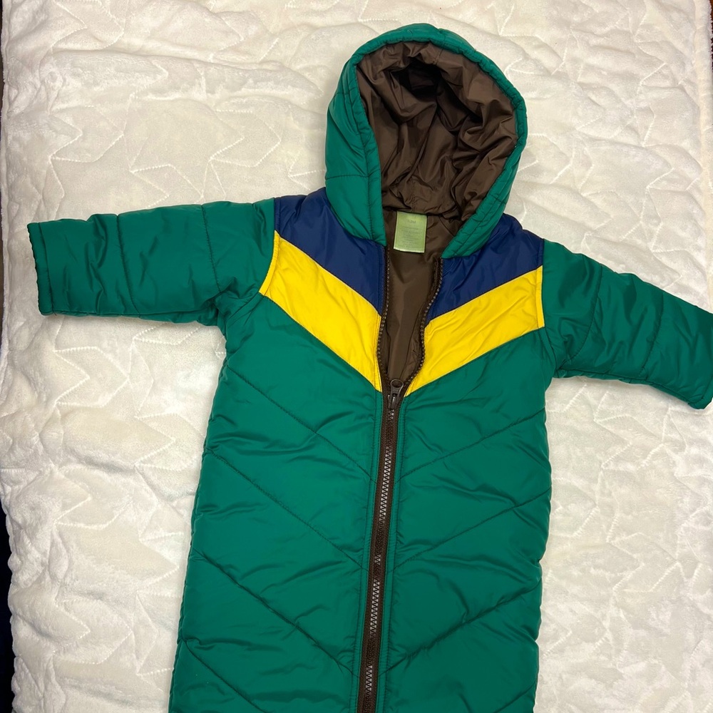 Baby puffer carbag pram bag snowsuit bunting suit